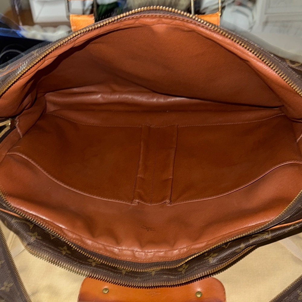 Louis Vuitton Brown Monogram suitcase with Leather Trim - Picture 2 of 16